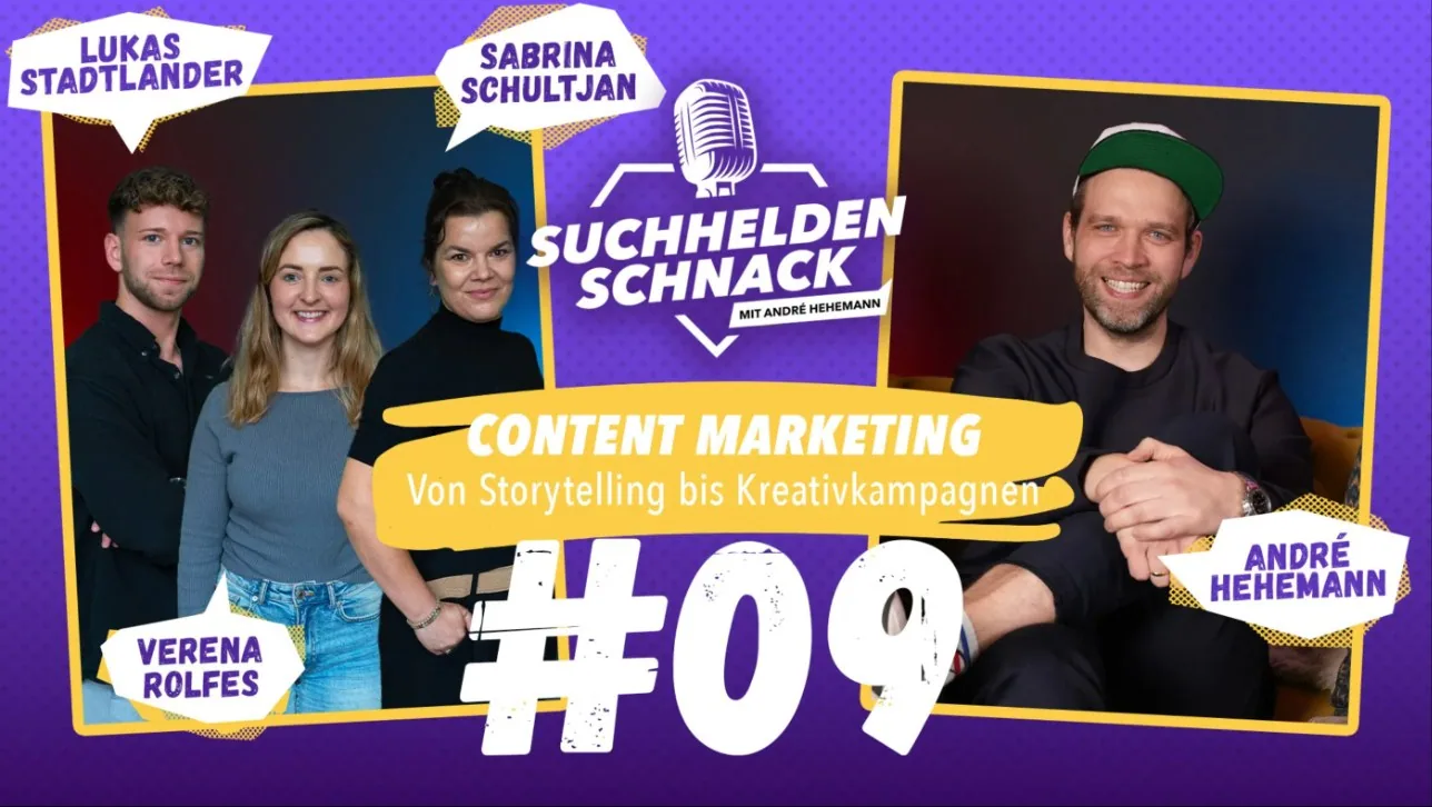 Podcast-Folge 09: Content Marketing – von Storytelling bis Kreativkampagnen. Mit Lukas Stadtlander