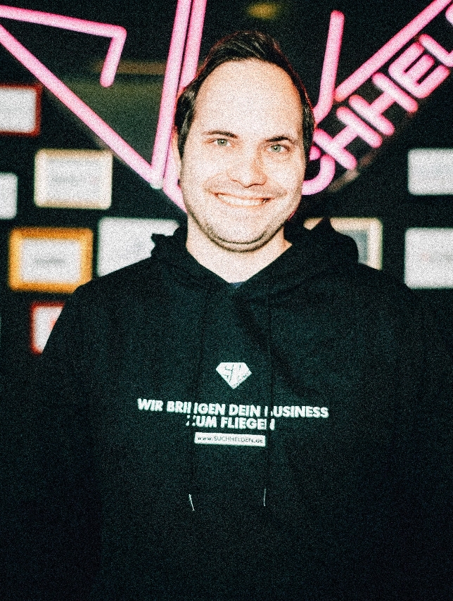 Teamporträt von Tobias Witte, Suchhelden-Mitarbeiter