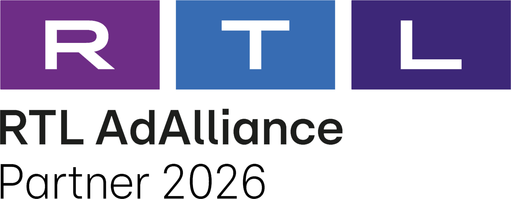 Logo von RTL "RTL AdAlliance Partner 2025"