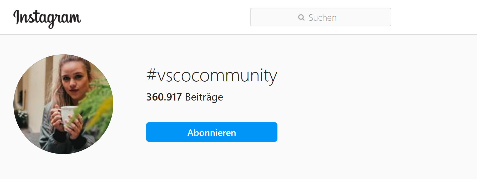 Hashtags: Vscocommunity