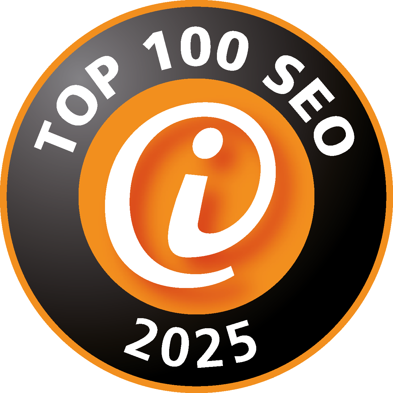 SEO Siegel "Top 100 SEO 2025"