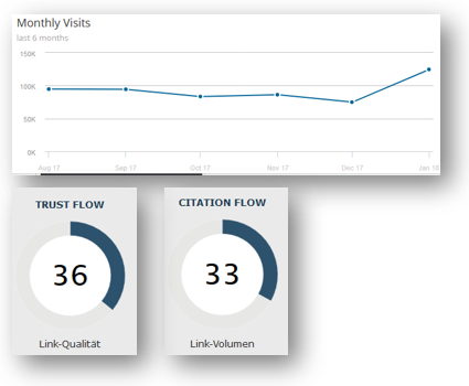 Monthly Visits SEO